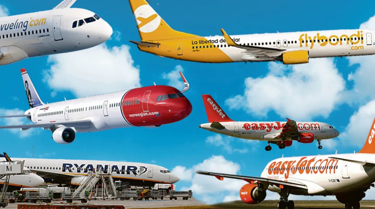 Estas son las 5 aerolíneas MÁS BARATAS para viajar en EUROPA
